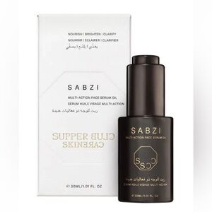 Supper Club Skincare Sabzi Facial Oil 1 oz 30ml Full Size ~ Brand New in Box! 🧡